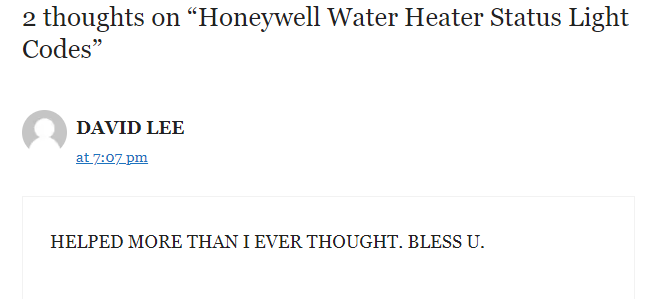 Prove of satisfied reader 3