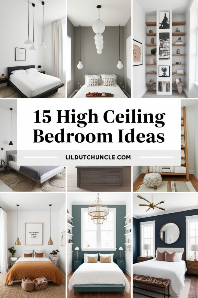 High Ceiling Bedroom Ideas