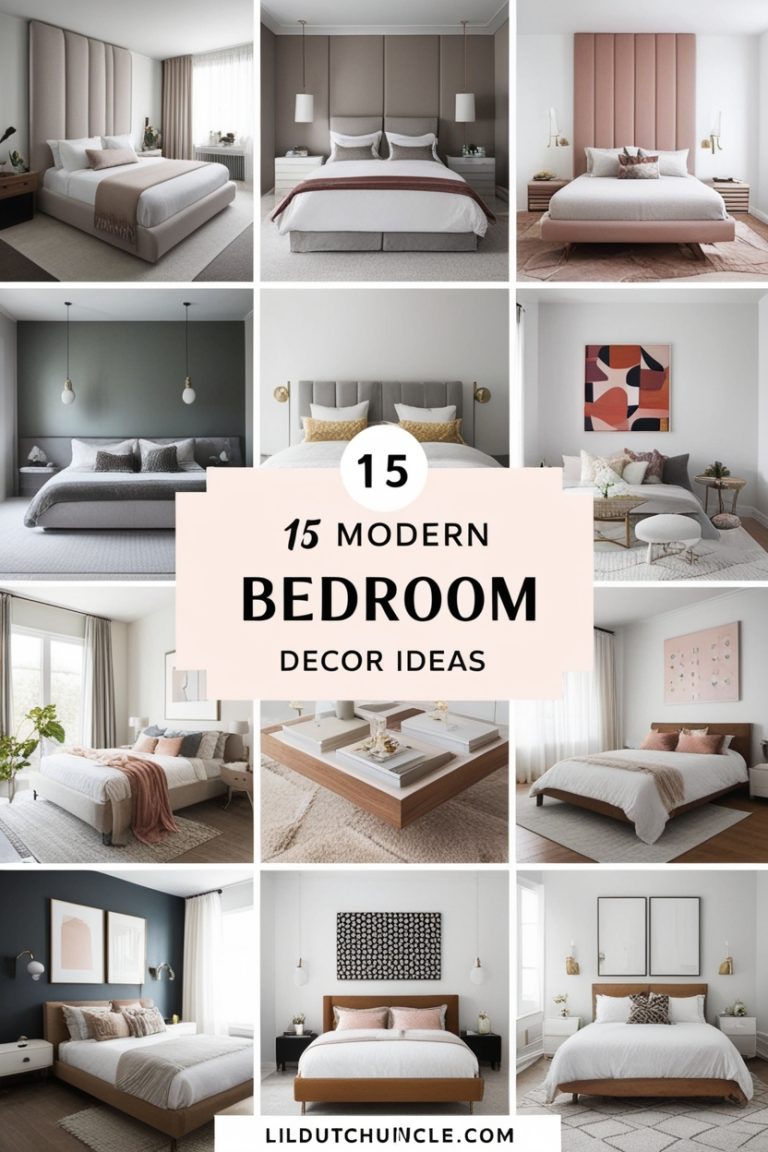 Modern Bedroom Decor Ideas