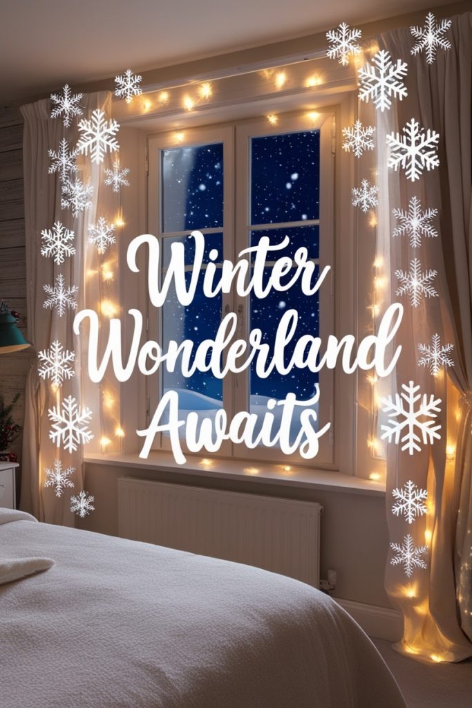 Snowflake Window Decals