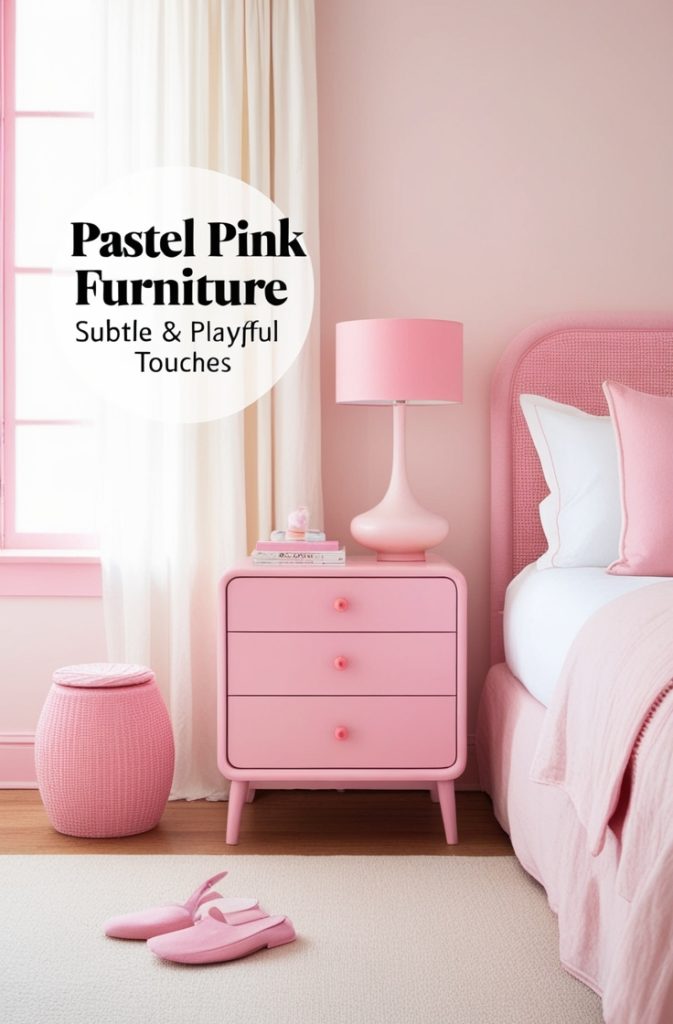 Pastel Pink Furniture