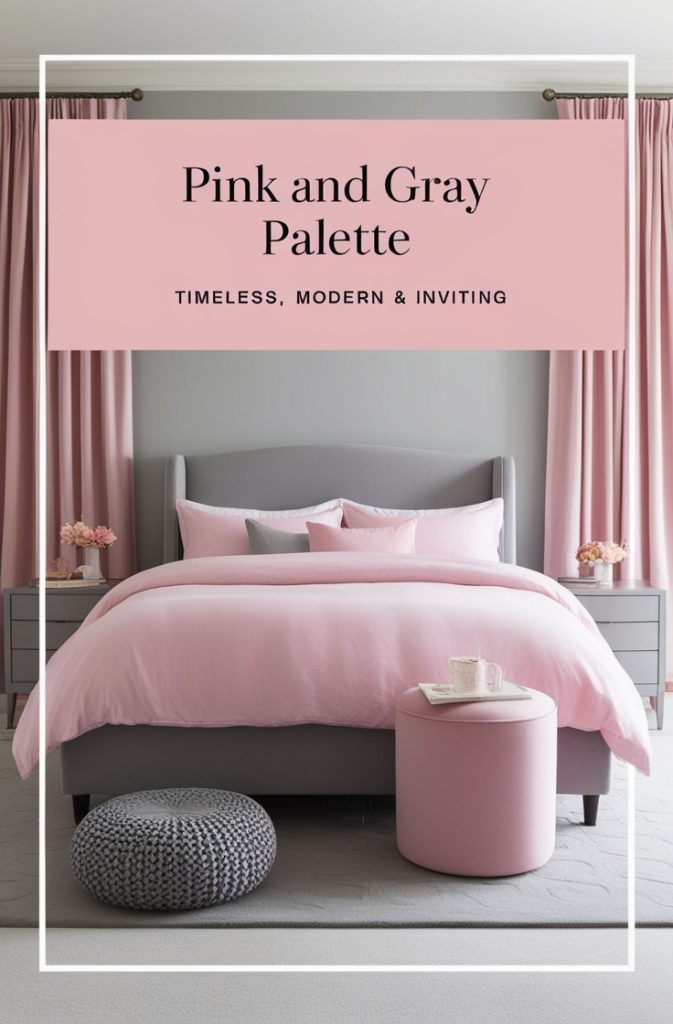 Pink and Gray Palette