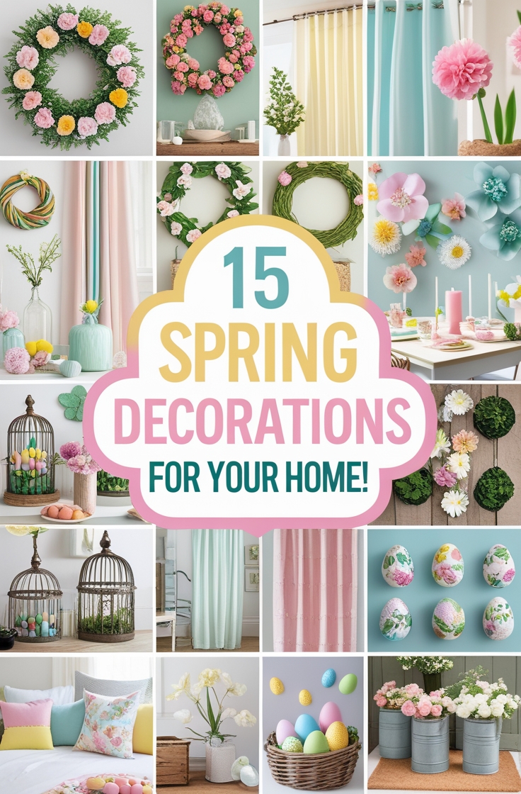 15 Spring Decorations for Home