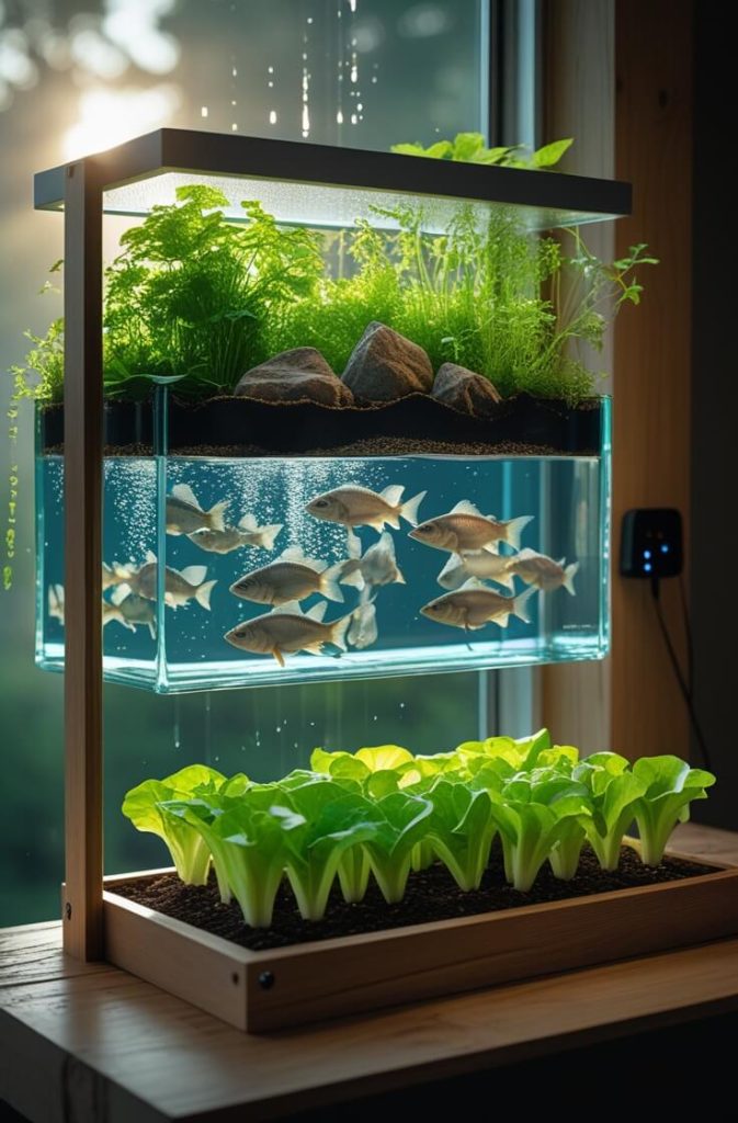Aquaponic Gardening: Fish and Veggies in Harmony