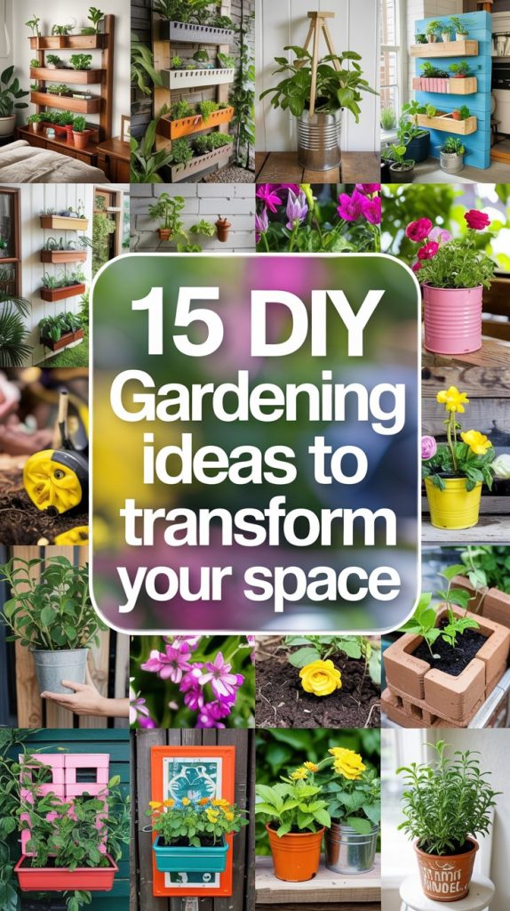 DIY Gardening Ideas