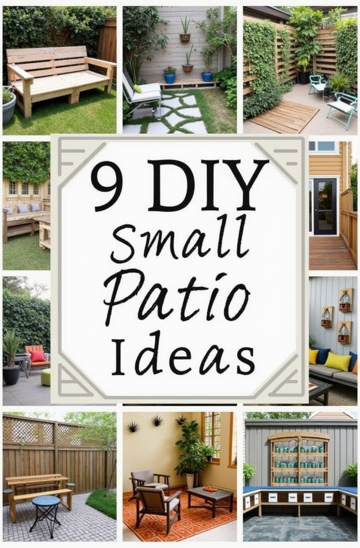 DIY Small Patio Ideas
