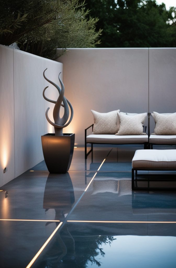 Modern Minimalist Patio Design