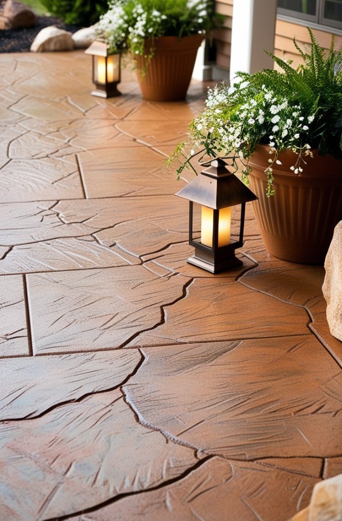 Stamped Concrete Patio