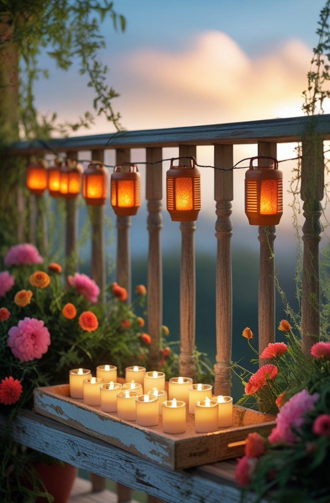 String Up Boho Lanterns