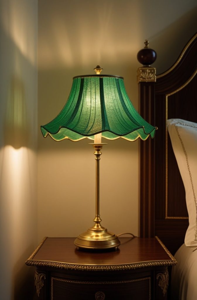 Emerald Green Lampshade