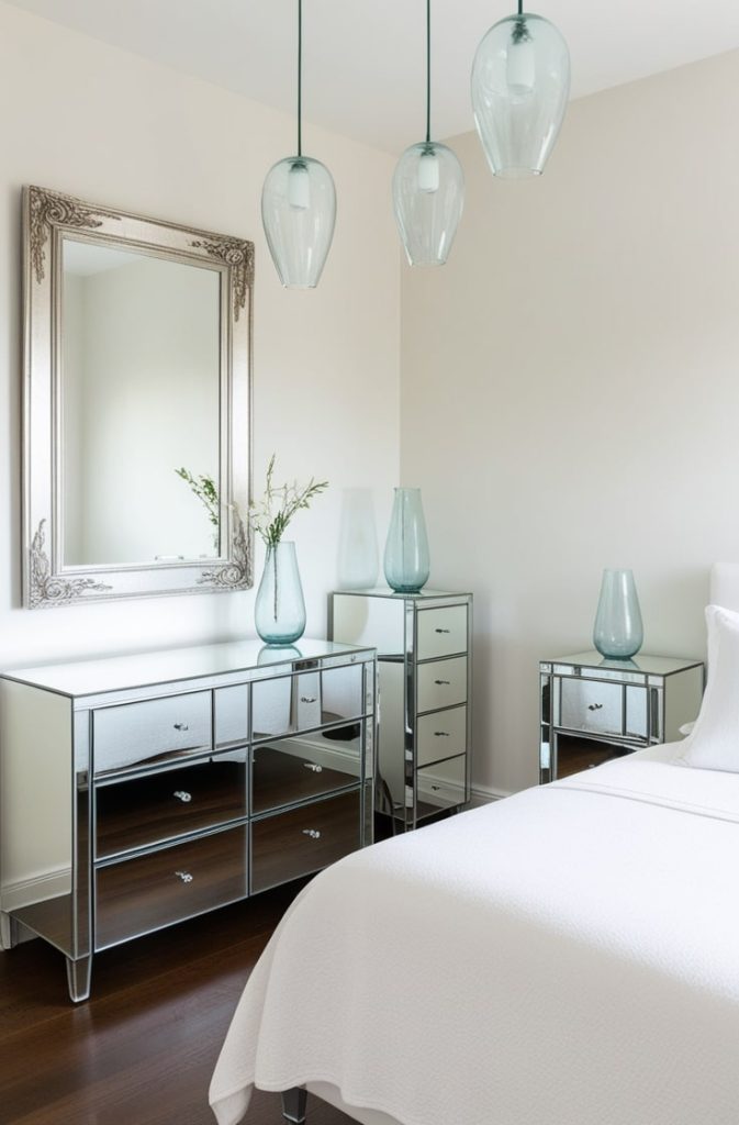 Mirrored or Glass Elements