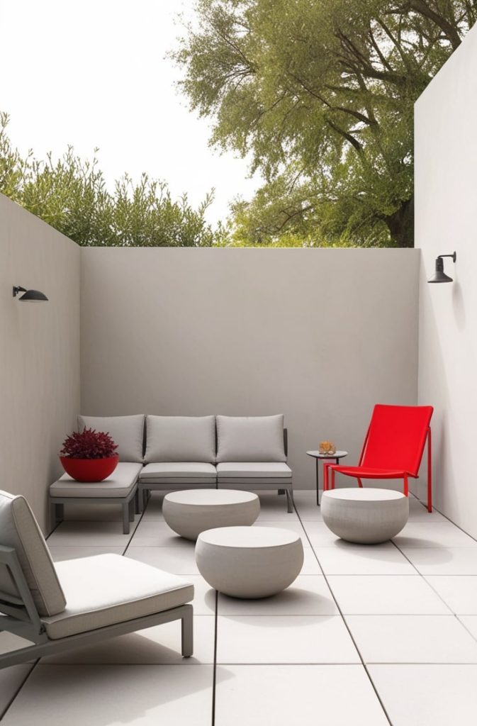 Modern Minimalist Patio