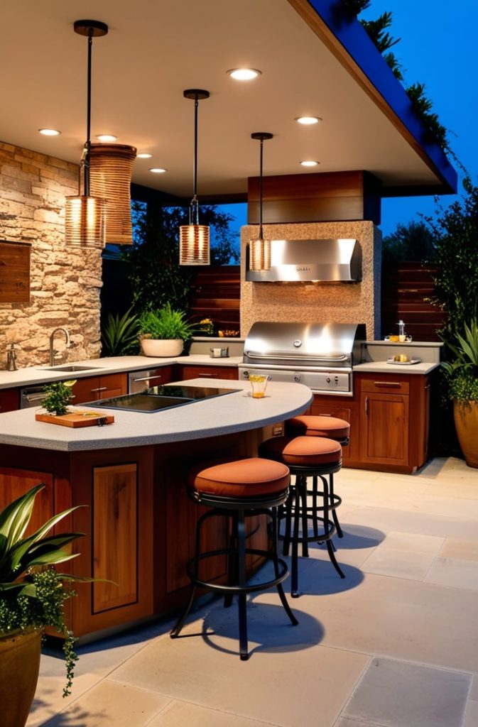 Outdoor Kitchen Hub
