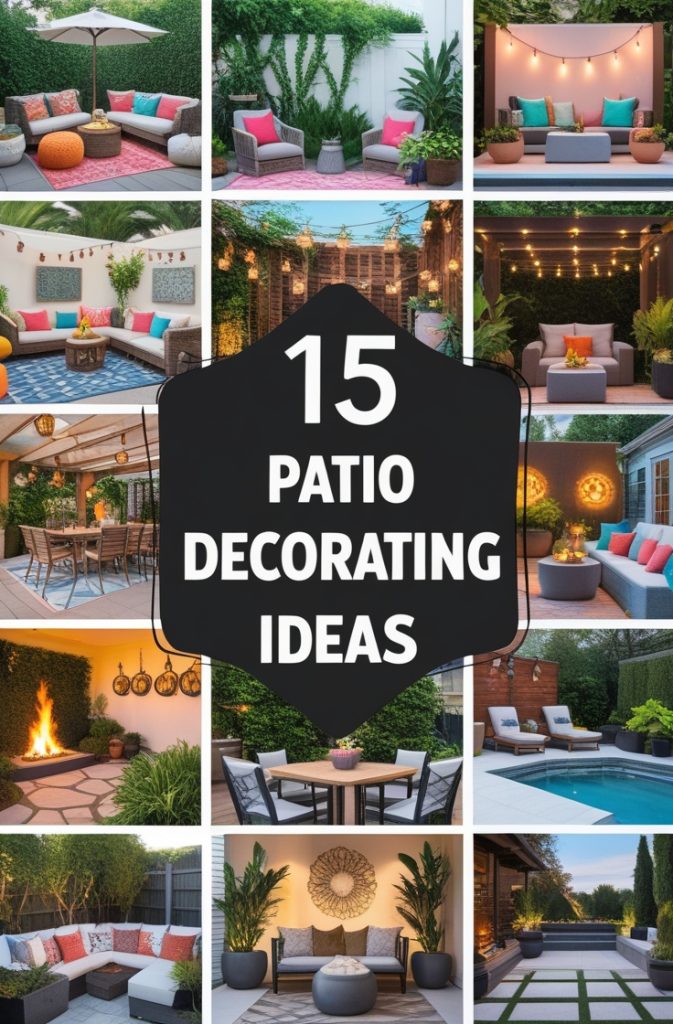 Patio Decorating Ideas