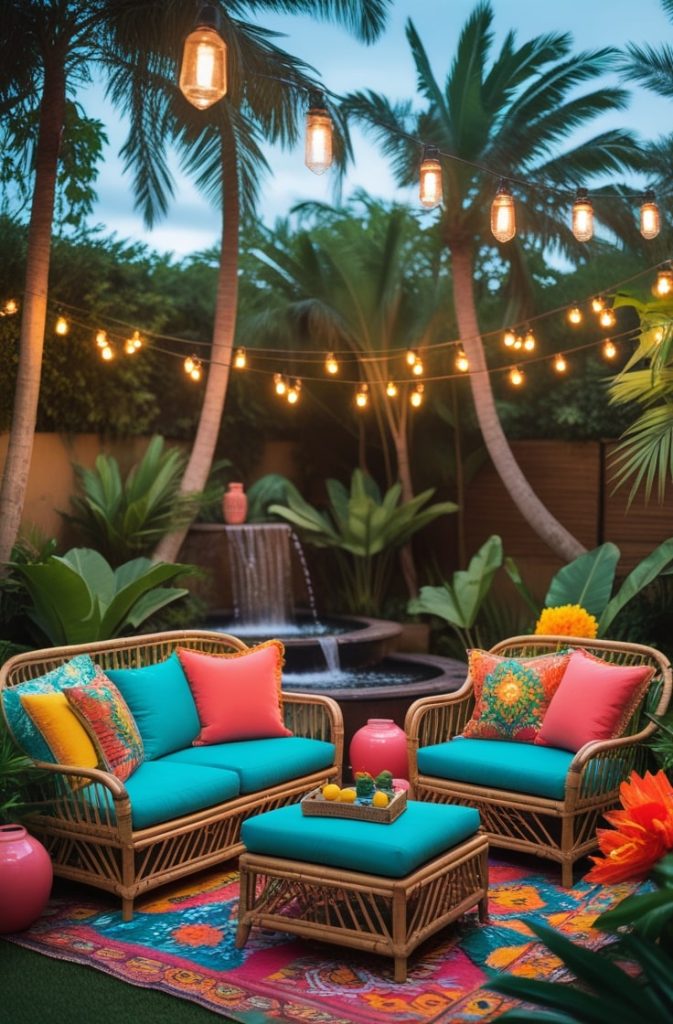 Tropical Paradise Patio