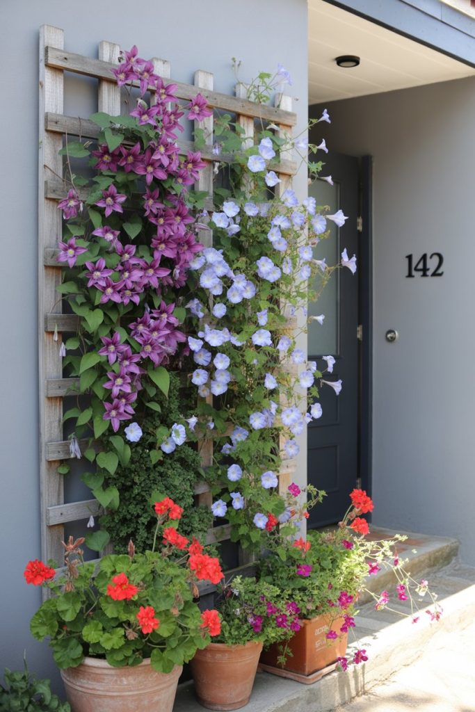 Vertical Flower Wall