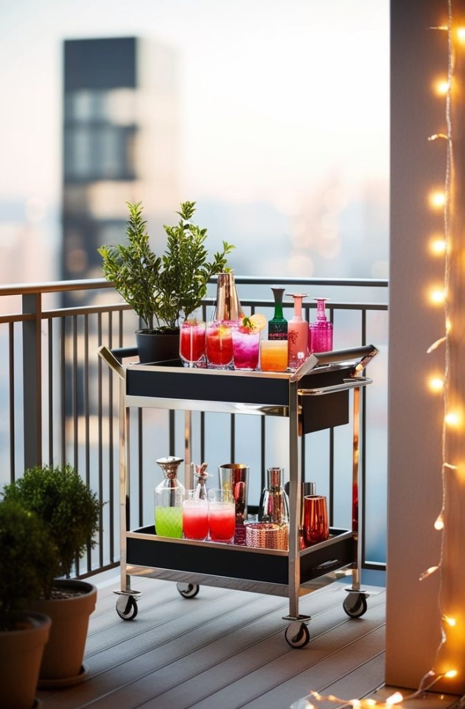 Bar Cart or Beverage Station