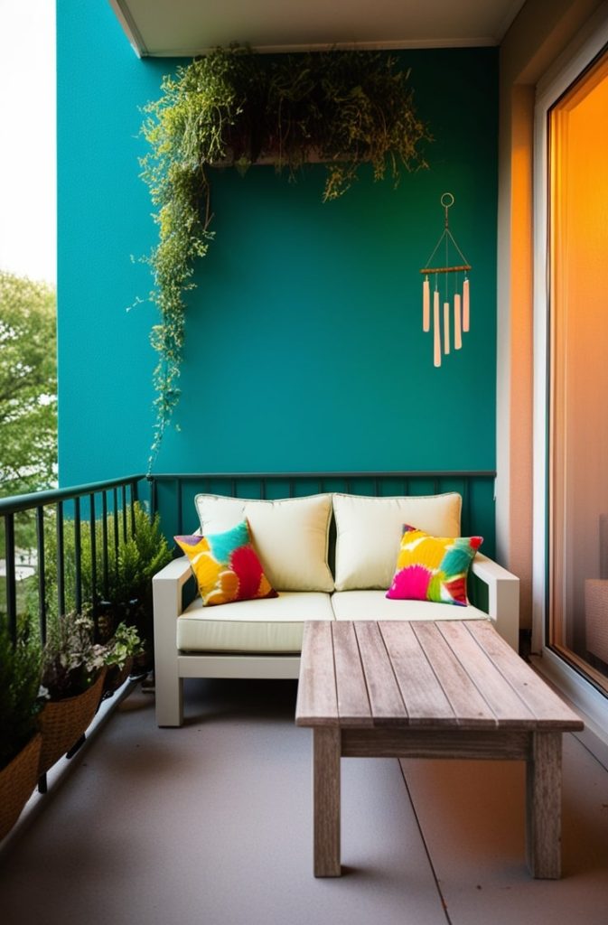 Colorful Accent Wall