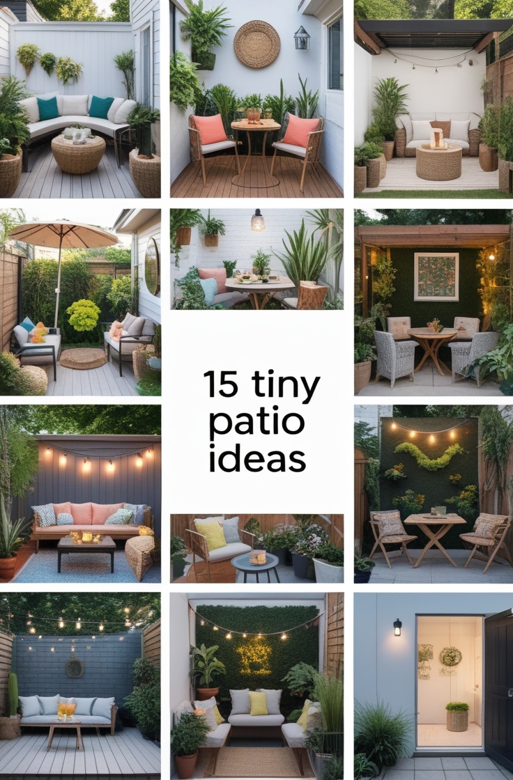 Tiny Patio Ideas