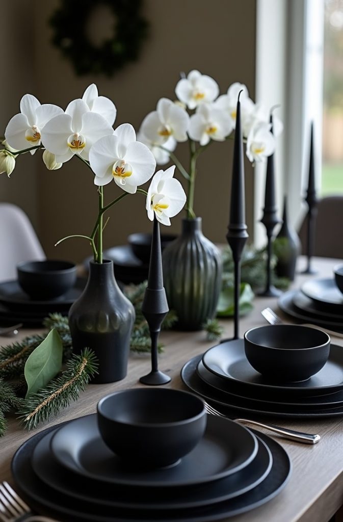 Modern Monochrome Festivity