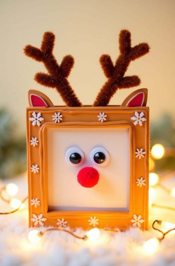 Reindeer Picture Frame