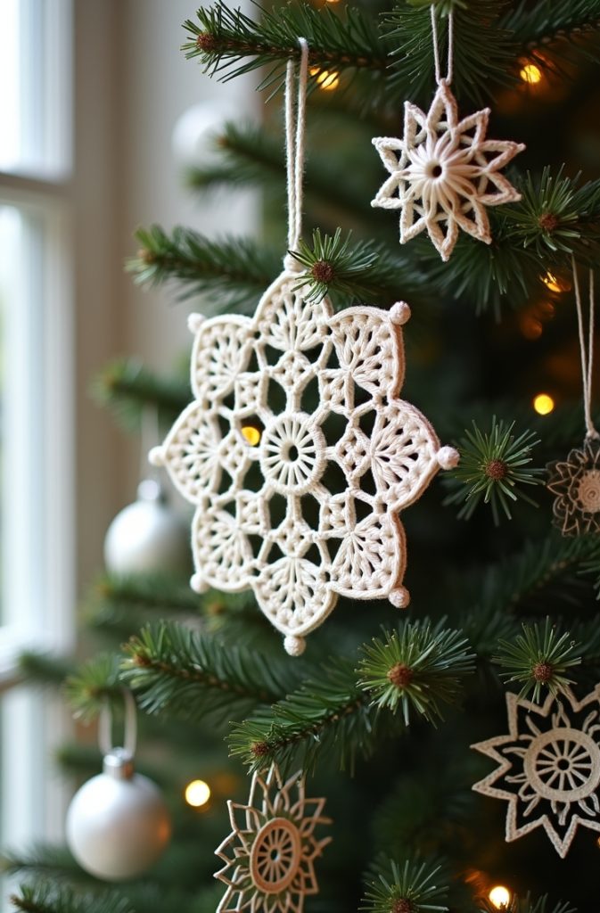 Crocheted Snowflakes