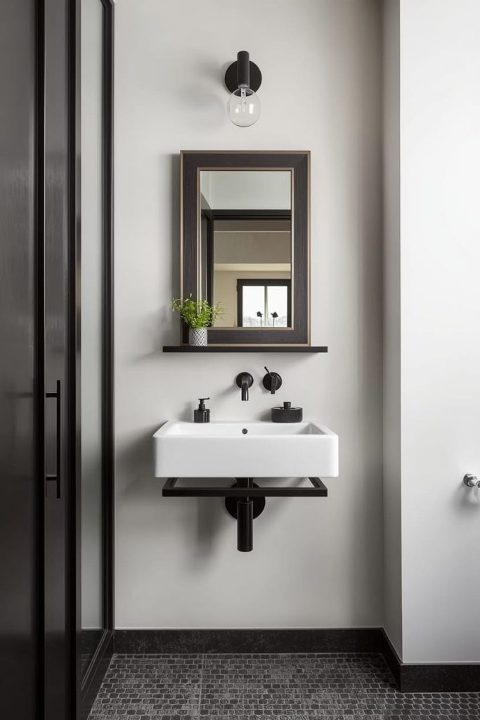 Concrete Bathroom Sink for Industrial Modernity