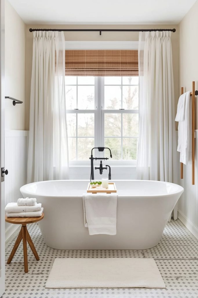 Embrace a Minimalist Spa Bathroom Layout