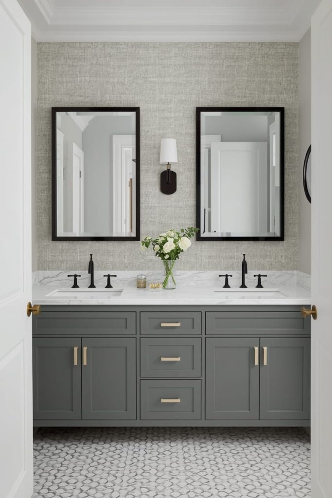 Ensuite Bathroom with Double Vanity for Shared Spaces