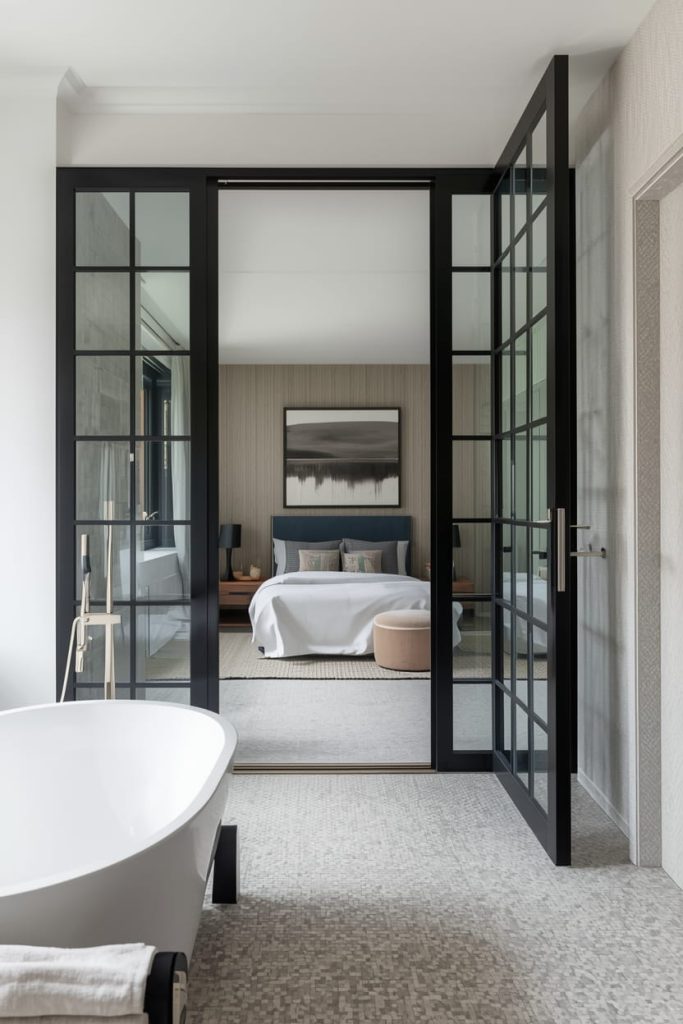 Open Plan Ensuite Bathroom Concept