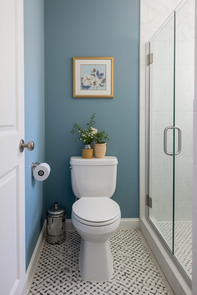 Teal Blue Bathroom for a Modern Statement