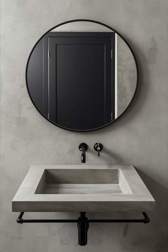 Wall-Mounted Bathroom Sink for Space Efficiency